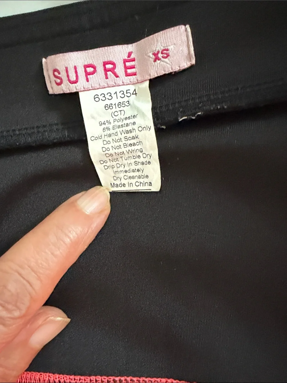 Supre Colorblock Jersey Mini Skirt Size Extra Small